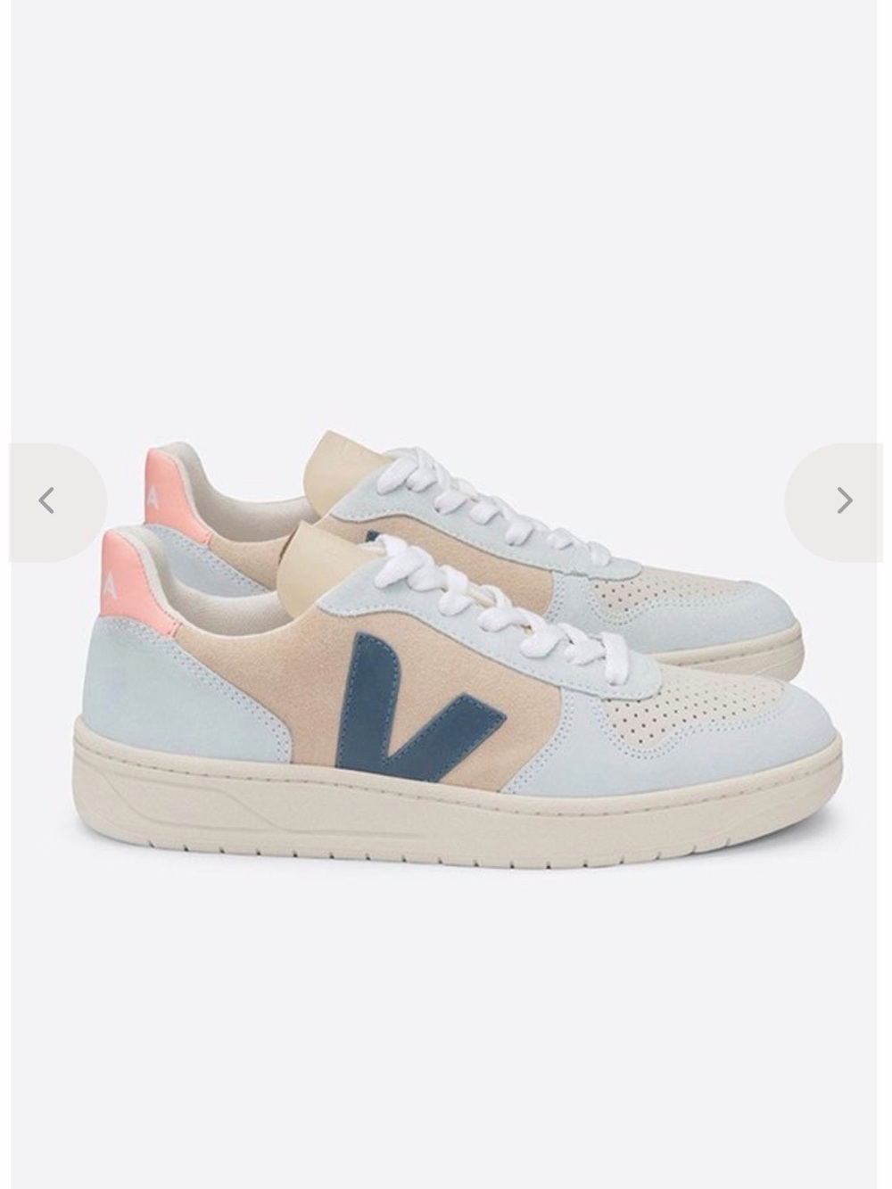 Veja Women’s V10 Suede Multico Almond California